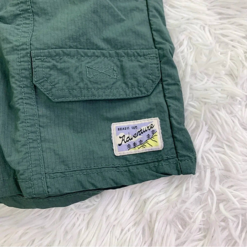 Old Navy Sage Green nylon Cargo Shorts‎